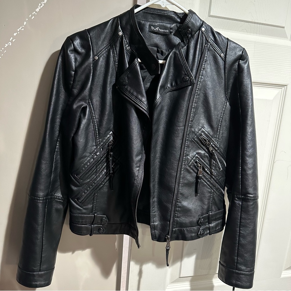 Faux leather jacket Brand New! Never worn! Size small